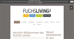 Desktop Screenshot of fuchs-living.de