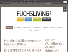 Tablet Screenshot of fuchs-living.de